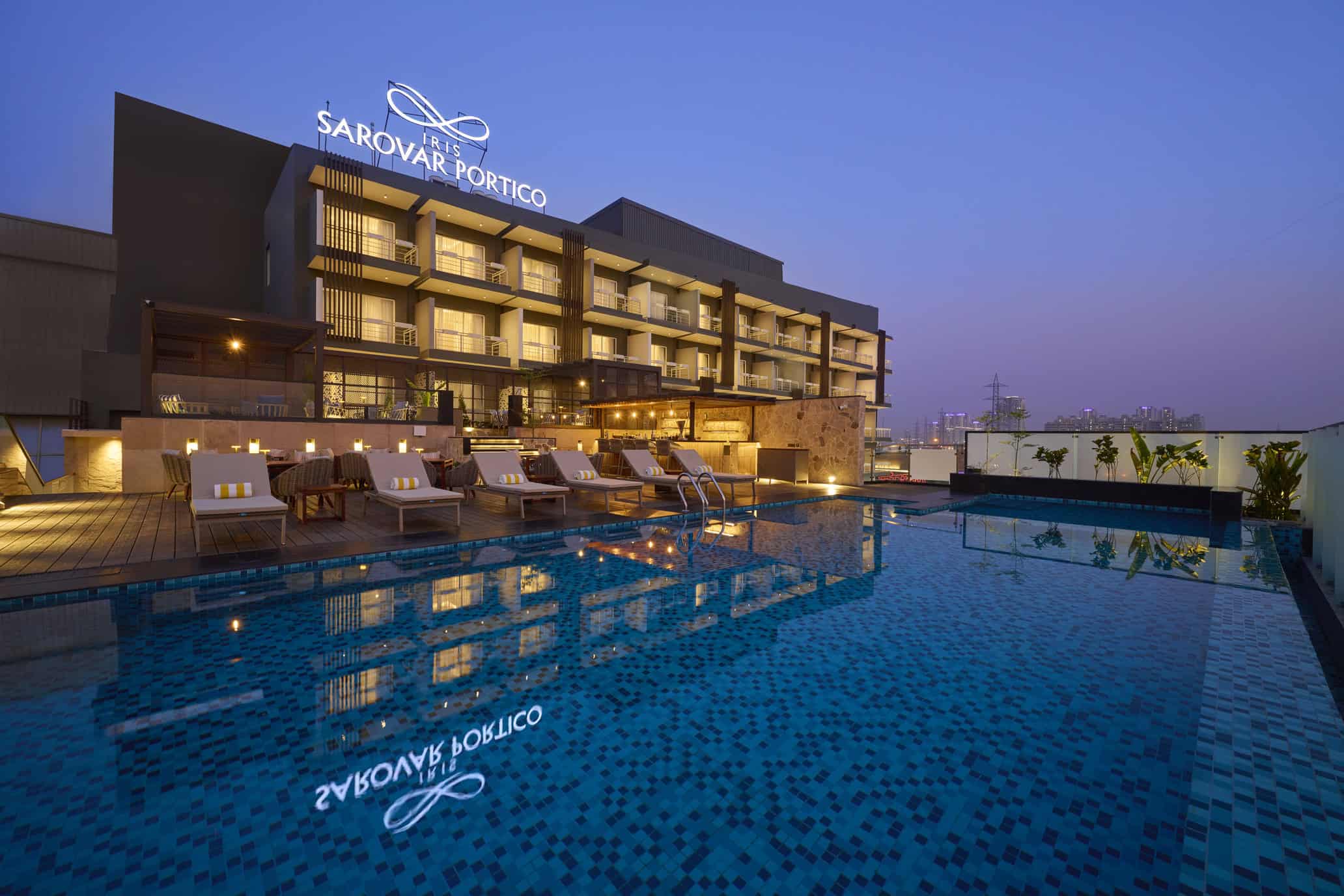 Iris Sarovar Portico Gurgaon comprises 79 rooms and suites, aiming to cater to both business and leisure travelers, sarovar hotels